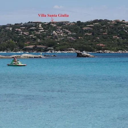 Santa Giulia, Vue Panoramique Sur La Mer, 900 M De La Villa *